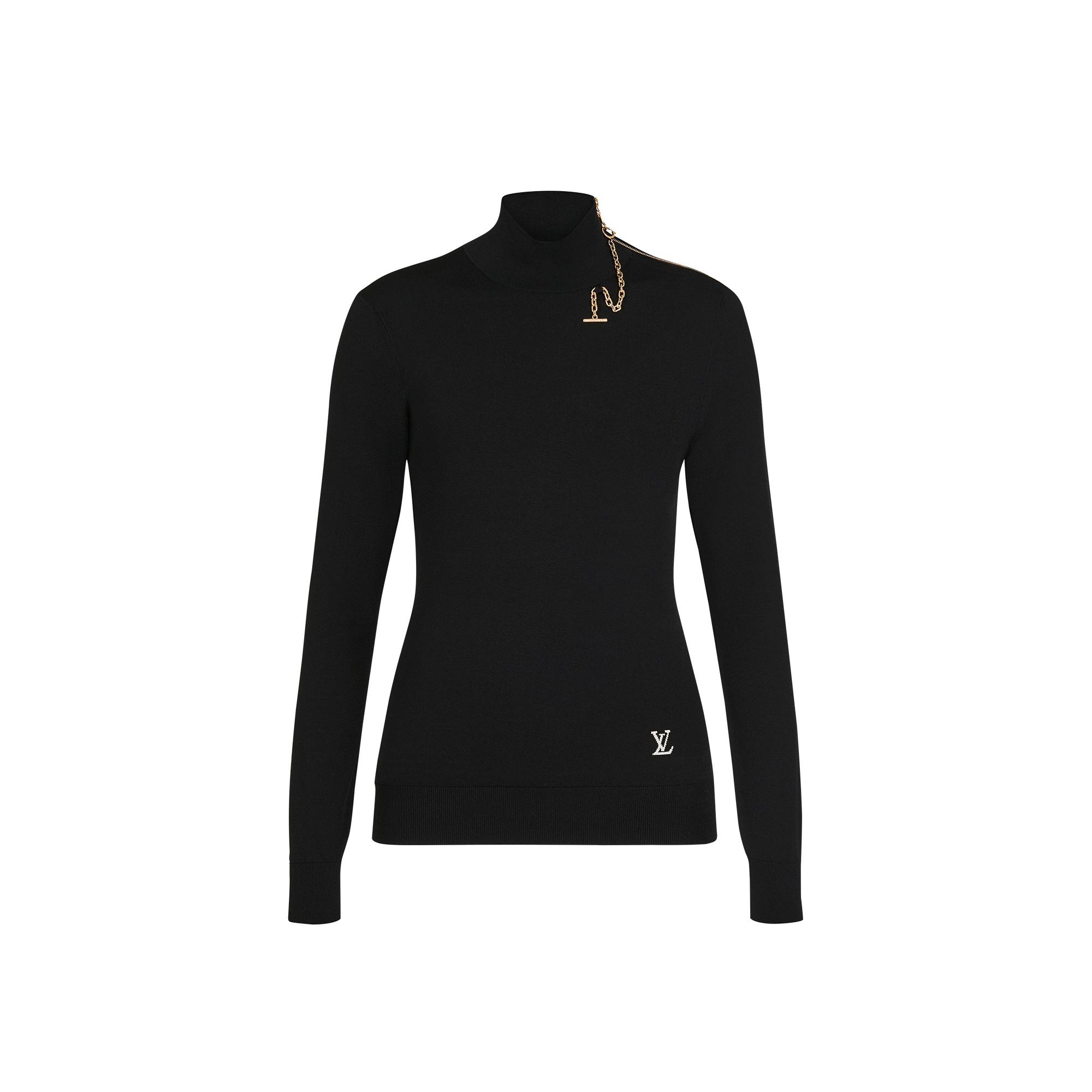 Louis Vuitton ブラック タートルネックニット Black Knitwear Ready-to-Wear | LOUIS VUITTON